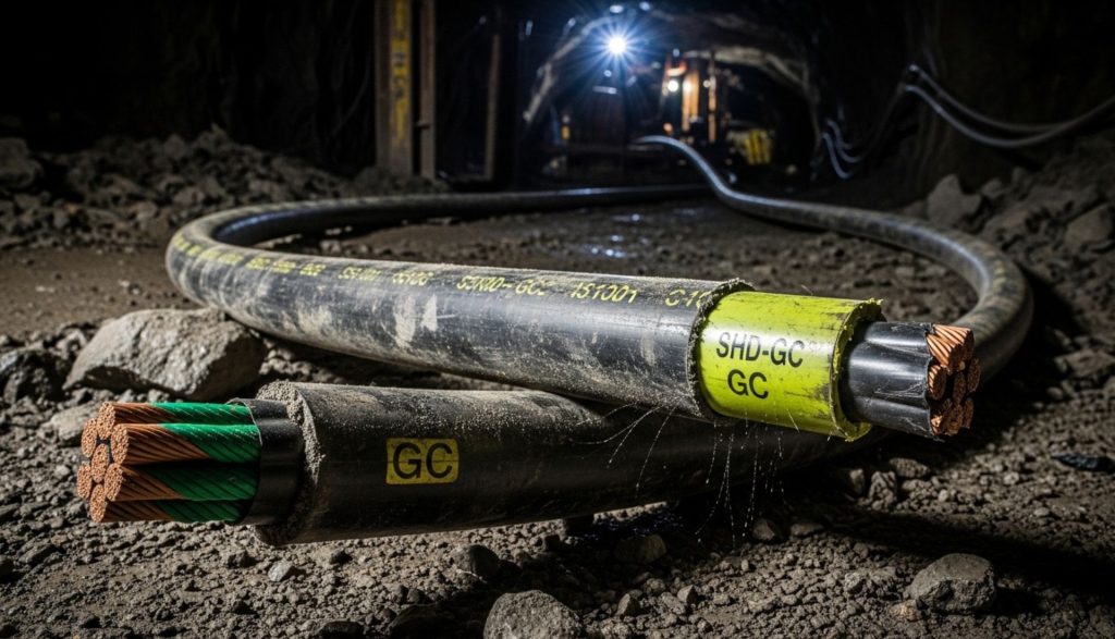 Descubre qué es un cable SHD-GC, su diseño robusto para alta tensión en entornos industriales severos y sus ventajas frente a otros cables.